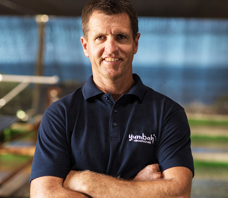 Yumbah Oysters General Manager Tom Hyde