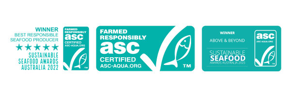 Yumbah ASC certifications and awards